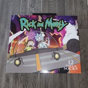 Rick and morty 12 days of socks